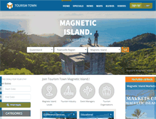 Tablet Screenshot of magneticislandaustralia.com